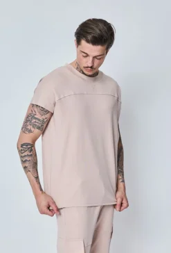 T-shirt débardeur oversize