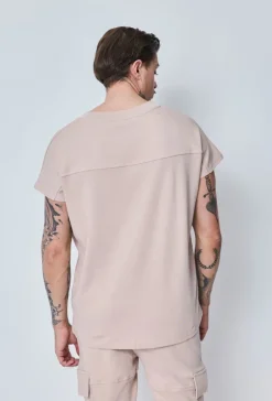 T-shirt débardeur oversize