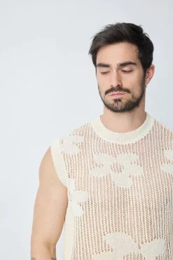 T-shirt débardeur transparent