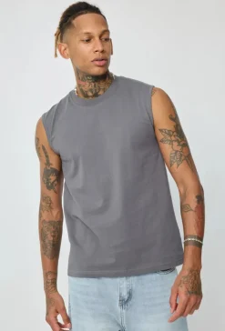 T-shirt débardeur uni pour homme