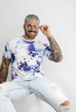 T-shirt effet peinture