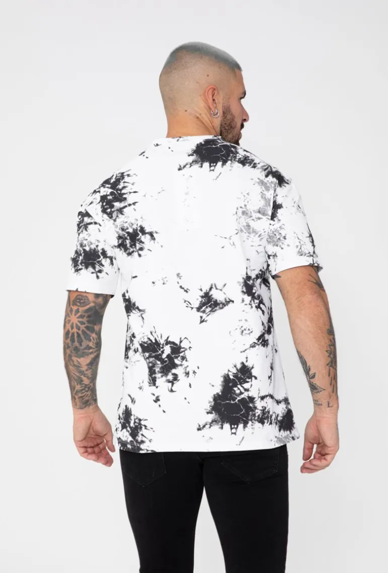 T-shirt effet peinture