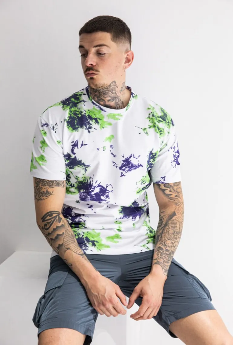 T-shirt effet peinture