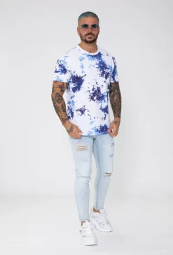 T-shirt effet peinture