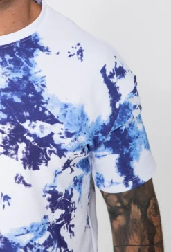 T-shirt effet peinture