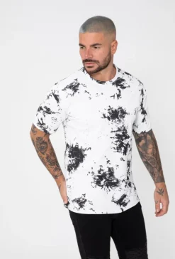T-shirt effet peinture