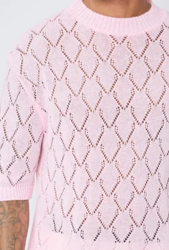 T-shirt en maille fine