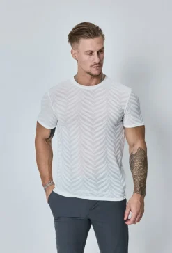 T-shirt léger à motif fleuri