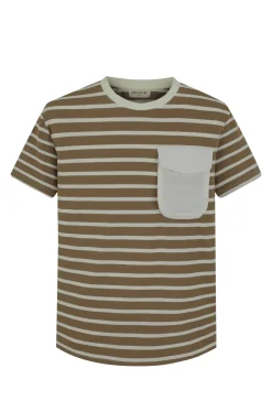 T-shirt manches courtes à rayures