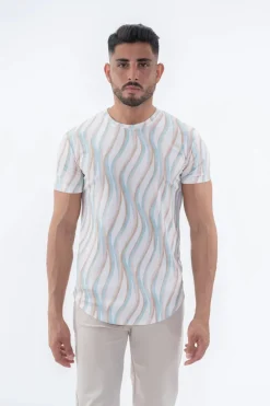 T-shirt manches courtes coloré