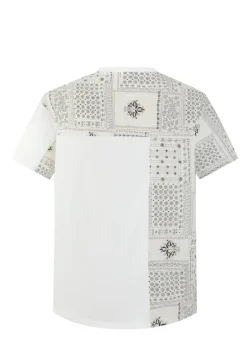 T-shirt manches courtes motif bandana