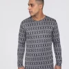 T-shirt manches longues oversize