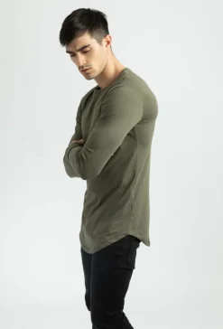 T-shirt manches longues oversize