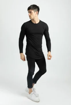 T-shirt manches longues oversize