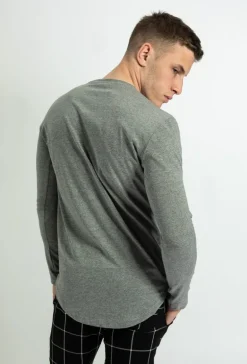T-shirt manches longues oversize