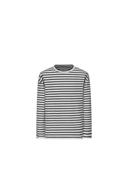 T-shirt marinière à manches longues