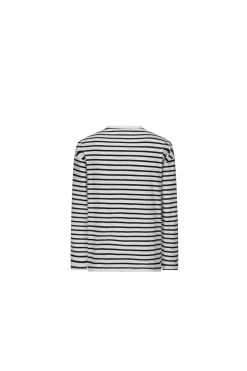T-shirt marinière à manches longues