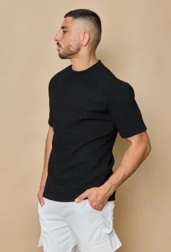 T-shirt matière texturé