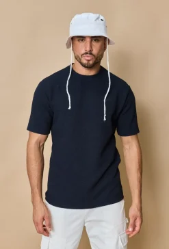 T-shirt matière texturé