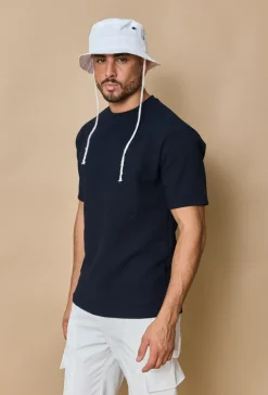 T-shirt matière texturé