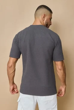 T-shirt matière texturé