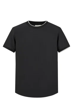 T-shirt minimaliste texturé