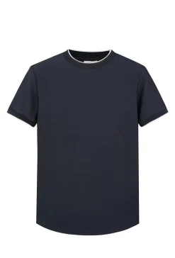 T-shirt minimaliste texturé