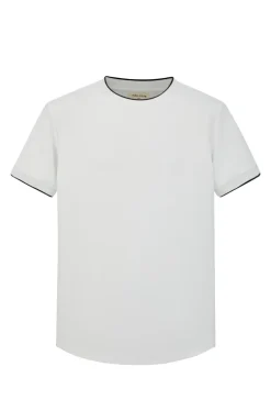 T-shirt minimaliste texturé