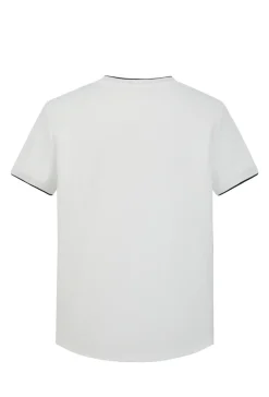 T-shirt minimaliste texturé