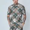 T-shirt oversize à imprimé fleuri
