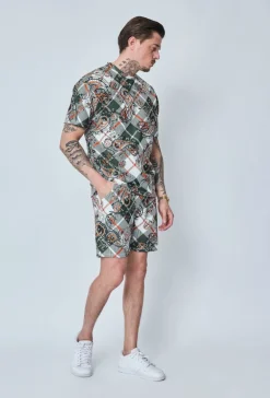 T-shirt oversize à imprimé fleuri
