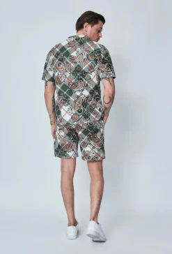 T-shirt oversize à imprimé fleuri