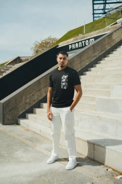 T-shirt oversize à imprimé fleuri