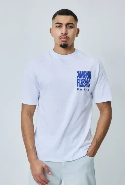 T-shirt oversize imprimé amour