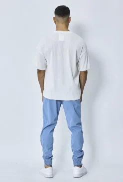 T-shirt oversize plissé