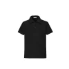 T-shirt polo damier relief