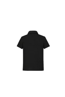 T-shirt polo damier relief