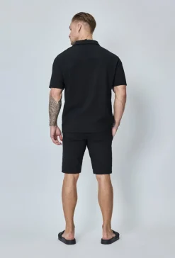 T-shirt polo toile décontracté