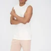 T-shirt sans manches maille