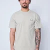 T-shirt uni à coeur