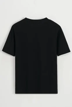 T-shirt uni à coeur