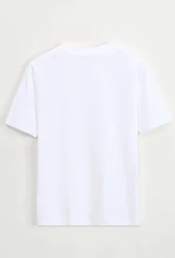 T-shirt uni à coeur
