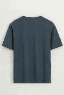 T-shirt uni à coeur