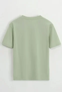 T-shirt uni à coeur