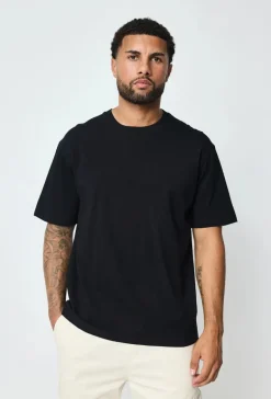 T-shirt uni à col rond