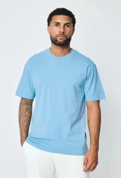 T-shirt uni à col rond