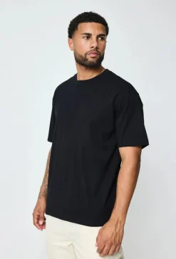 T-shirt uni à col rond