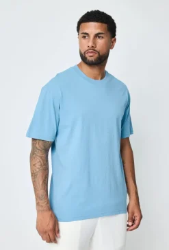 T-shirt uni à col rond