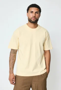 T-shirt uni à col rond