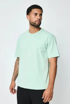 T-shirt uni à col rond